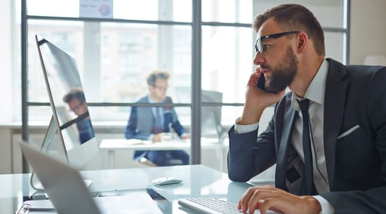 financial phone call with mobile voice recording